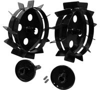 Jeu de roues métalliques GMR 420 Accessoires pour motoculteur GME 6,5 V
