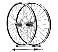 Jeu De Roues VTT 26 27,5 29 Pouces Paire De Roues Frein À Disque/V-Brake 32 Trous Alliage D'aluminium Jante Roue Avant Et Arrière 100/135 Mm QR 7-11 Vitesses Cassette(Gray,27.5inch)