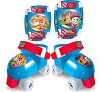 Jeu de rouleaux, genouillères et coudières, multicolores, réglables, taille 23-27, Paw Patrol