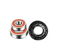 Jeu de roulements, Compatible for LG, 6305 6306 37 76 9.5 12 | Jeu de roulements avec joint d'eau for réparation d'arbre de Machine à laver à tambour