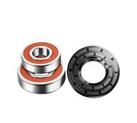 Jeu de roulements, Compatible for LG, 6305 6306 37 76 9.5 12 | Jeu de roulements avec joint d'eau for réparation d'arbre de Machine à laver à tambour