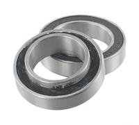Jeu de roulements de pédalier pour pédalier SRAM - MR22237 & MR2437H8-2RS Roulements à cartouche scellés en acier, 22,2 × 37 × 8 × 11,5 mm/24 × 37 × 8 mm, noir + argent