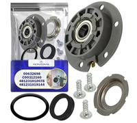 Jeu de Roulements Lave Linge 632698 00632698 pour Bosch 483064 pour Gorenje | C00312160 pour Indesit 481231018578 481231019144 pour Whirlpool - Garantie de 10 Ans - MONTERAL