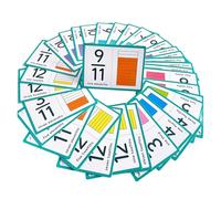 Jeu De Rupture Pour - 35 Cartes Outil D'Apprentissage De Mathématiques, Cartes Flash Éducatives, Ruptures Visuelles Jeu De Société | Aide Étudiante Amusante Pour Les Fournitures Scolaires En