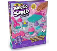 Jeu de sable a modeler - SPIN MASTER - Coffret Pâtisserie Licorne - 453g - Pailleté et néon