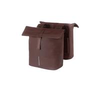 Jeu de sacoche vélo imperméable Basil City Marron