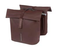 Jeu de sacoche vélo imperméable Basil City Mik Marron