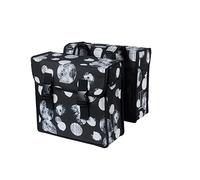 Basil Sacoches de vélo Mara XL Sphere – 35 L – Multicolore (noir/gris)