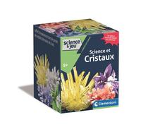 Jeu de science et d'expérience Clementoni Mini coffret Science et cristaux