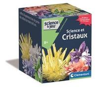 Jeu de science et d'expérience Clementoni Mini coffret Science et cristaux Multicolore