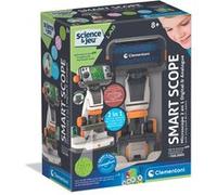 Jeu de sciences Clementoni Microscope 2 en 1 Digital & Analogue Wi-Fi Multicolore G