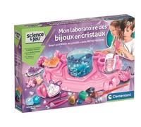 Jeu de sciences Clementoni Mon laboratoire des bijoux en cristaux