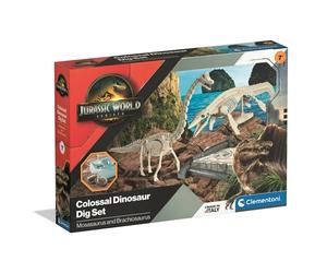 Jeu de sciences et d expérience Clementoni Jurassic World Dig Kit Mosasaurus & Brachiosaurus