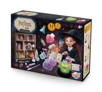 Buki – Coffret scientifique Labo Potions – 15 potions colorées, base lumineuse, 5 expériences magiques