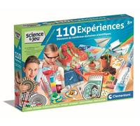 Clementoni – Coffret scientifique 110 Expériences – Dès 8 ans – Plus de 100 expériences