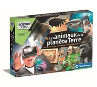 Jeu de sciences et d'expérience Clementoni Les animaux de la planète Terre Réalité Virtuelle