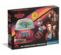Clementoni - Terrarium Enfant 7 Ans - Stranger Things The Upside Down Terrarium - Coffret des Plantes, Jeu de Botanique et de Créativité, Multicolore