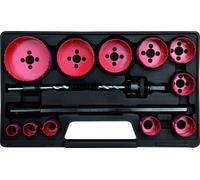 JEU DE SCIES CLOQUES POUR ÉLECTRICIENS 19-76 MM 15 PIÈCES - YT-3381