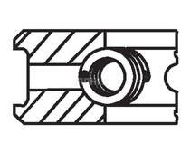 Mahle Original – Jeu de segments de pistons 040 18 N0