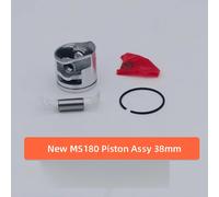 Jeu de segments de piston 37 mm et 38 mm compatibles avec STIHL Nouveaux MS170 MS180 MS 170 180 017 018, pièces de rechange pour tronçonneuses à essence et outils de jardinage New MS170