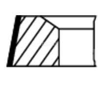 MAHLE 504 01 N0 Jeu de segments de pistons