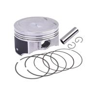 Jeu de Segments de Piston de 77 mm for Hon ADV X-ADV ADV350AN ADV350AP for ZA 350 NSS350AM NSS350AN NSS350AP SH SPO 350 13101-K1B-T00(1 Whole Set 77mm)