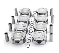jeu de segments de piston Jeu de 8 segments piston Φ93 mm pour Porsche Cayenne Turbo 9PA M48.50 M4850 4.5L V8 Twin Remplacer