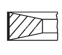 Jeu de segments de piston MAHLE 003 16 N0