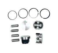Jeu de segments de Piston moteur 83mm STD 1S7G-6K100-CH1 Compatible avec Focus Mk2 1.8 TDCi 125 Clip d'axe de Piston automatique essence(Piston With Ring)