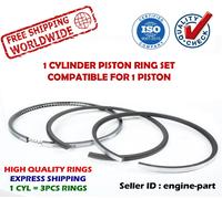 Jeu De Segments De Piston Porsche 996 08-431400-00 3.4L 3.6L GT3 STD