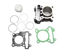 Jeu de segments de Piston SMAX155 FORCE155 LMAX150 LH175, Compatible avec l'assemblage de cylindre, manchon de cylindre intermédiaire, joint d'étanchéité de Piston(D)