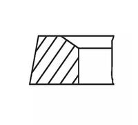 Jeu de segments de pistons MAHLE 021 01 N0