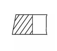 Jeu de segments de pistons MAHLE 039 43 N0