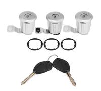 Jeu de serrures à barillet 252522 Jeu de barillets de serrure de porte de voiture avec clés pour Peugeot Partner Citroen