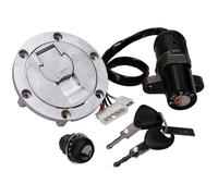 Jeu de serrures complet pour Derbi GPR Nude, Racing 04-10, Aprilia RS50 06-10