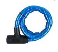 Oxford Rider Equipment – Câble antivol renforcé Barrier LK136 1,4 m x 25 mm Bleu