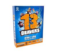Jeu de société 13 Beavers : jeu de société familial amusant à partir de 7 ans | 2 à 6 joueurs | Meilleurs nouveaux jeux de société pour enfants, adolescents et adultes