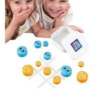 Jeu De Société - 8,27x8,27x1,57 Pouces | Jeux De Table | Jouet d'exercice Cérébral Mignon pour, Jeu De Stratégie Interactif pour Voyages en Voiture, Les Échecs Éducatifs, Les Anniversaires