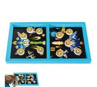 Jeu De Société À Élastiques - et Interactif Éducatif pour Deux Joueurs | Jeu De Bataille sur Table D'Intérieur,pour de Âges Réunions Entre Amis Soirées en Famille Fêtes Maternelle Jardin d'Éco