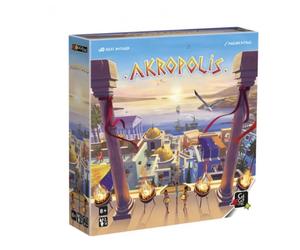 Jeu de Société Akropolis - Stratégie et Construction de Cités en 3D