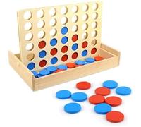 Jeu de Société - AMOUNE - Puissance 4 Géant - Jeu de Stratégie Classique - Portable - 2 Joueurs ou Plus