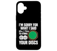 Jeu de société Amoureux de Disques Enthusiast I´m Sorry Crokinole Coque pour iPhone 16 Plus