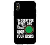 Jeu de société Amoureux de Disques Enthusiast I´m Sorry Crokinole Coque pour iPhone X/XS