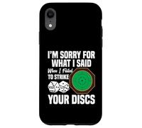 Jeu de société Amoureux de Disques Enthusiast I´m Sorry Crokinole Coque pour iPhone XR