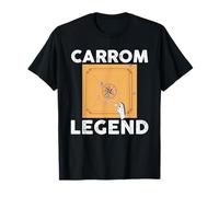Jeu de société Amusant avec Dicton de la légende de Carrom T-Shirt