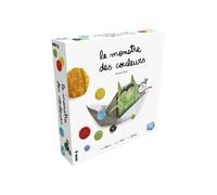Jeu de société ASMODEE Le Monstre des Couleurs Mini coopératif 3+ 2-5 joueurs 20 min éducatif Blanc