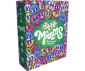 Jeu de société Asmodee Miams - jeu de dés familial 2 à 5 joueurs, 10 ans et plus, environ 30 min, multicolore