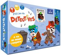 Auzou – Jeu de société – P'TIT Jeu de Détectives – Multicolore – 6+ ans – 30 min – 2 joueurs+