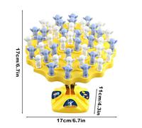 Jeu De Société Balance Tree, Jeu De Société Balance, J-EU De Sociétés Balances Tree Astronaut, Jeus D'équilibre Swing Stack, Jeus De Jouet d'arbre D'équilibre pour Filles, Enfant