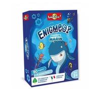 Bioviva - Enigmes - Monde marin - Devinez la réponse le plus rapidement possible grâce aux indices- Jeu de cartes - Collection Enigmes - 2 à 6 joueurs - 7 ans - Fabriqué en France - 283649